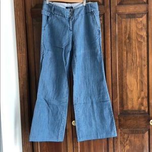Lands’ End wide leg jeans